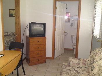 Отель Lucky Horseshoe Cabins Au Sable Экстерьер фото