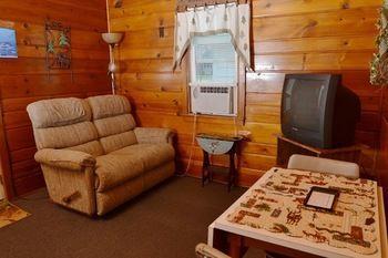 Отель Lucky Horseshoe Cabins Au Sable Экстерьер фото